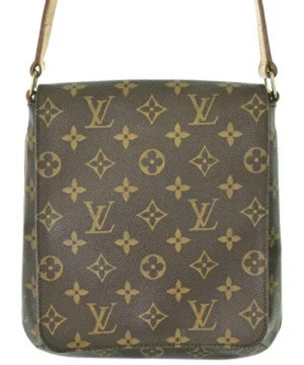 LOUIS VUITTON Shoulder Bag Brown All over pattern
